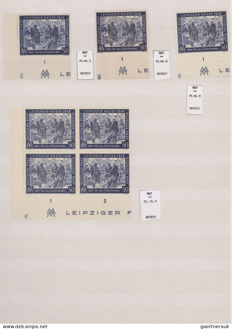 Alliierte Besetzung - Gemeinschaftsausgaben: 1947/1948, Leipziger Messe, meist p