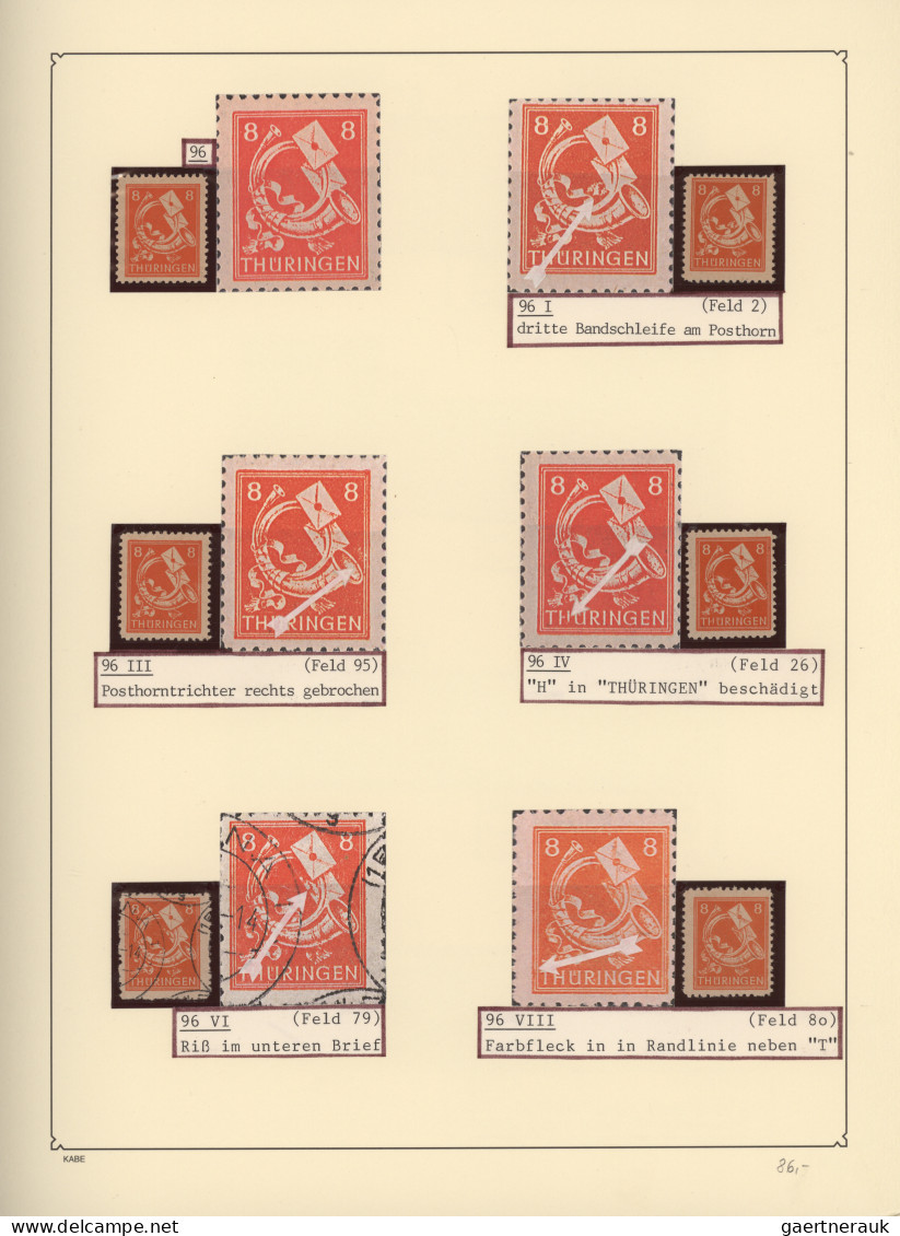 Sowjetische Zone Und DDR: 1945/1990, Spezialitäten/Besonderheiten, Umfangreiche - Sammlungen