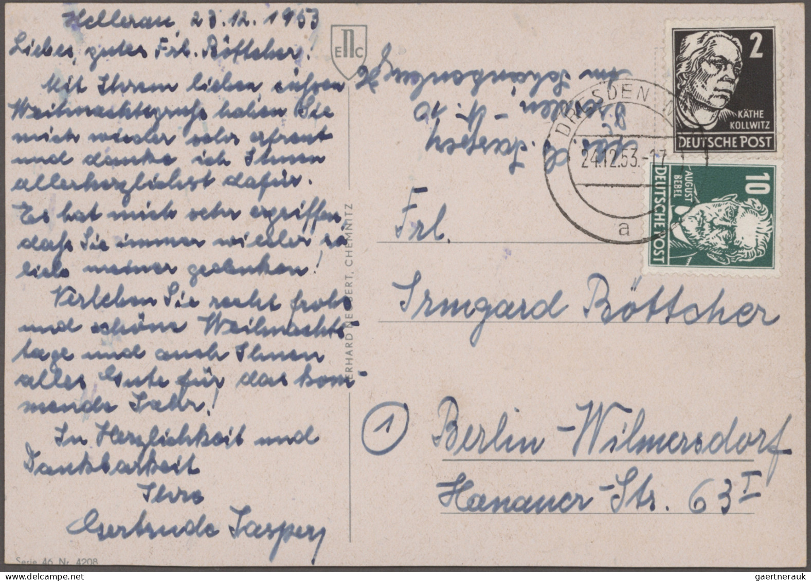 DDR: 1949/1980 Ca., Nachlass Mit Marken Aus Deutschland, Der DDR Etwas Spezialis - Collections