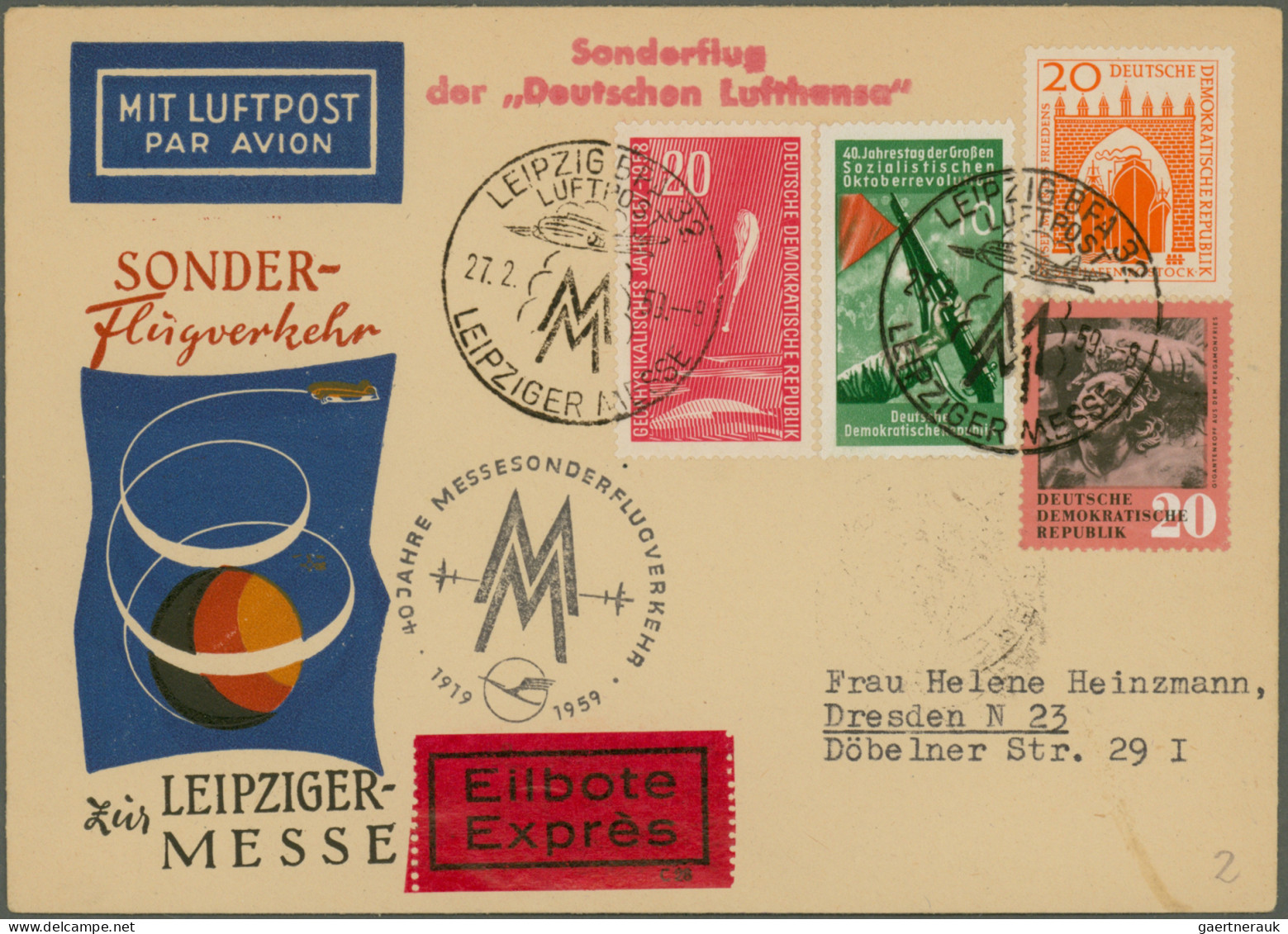 DDR: 1950/1990 (ca.), Umfangreicher Bestand Von Ca. 330 (meist Philatelistischen - Collections