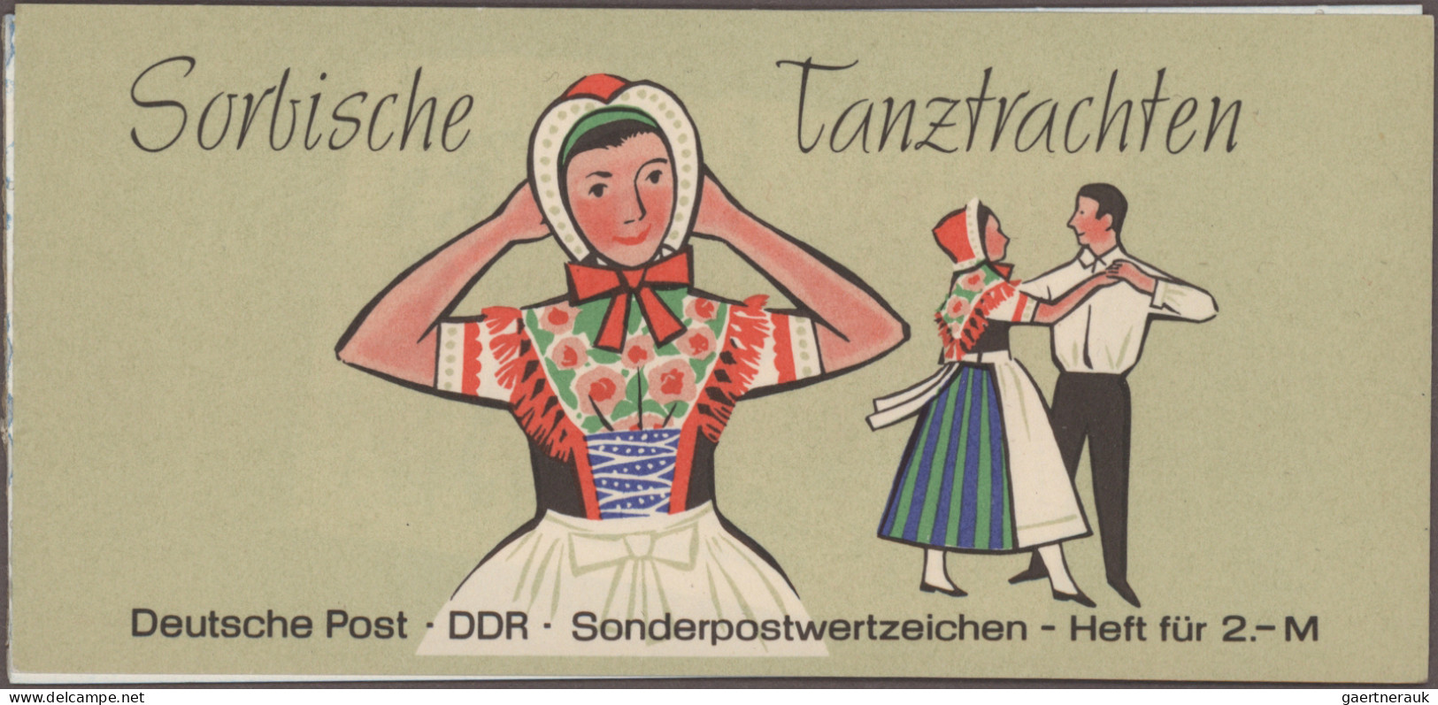 DDR - Markenheftchen: 1955/1990, Schöne Partie MH Und SMHD In Zwei Dicken Safe-O - Carnets