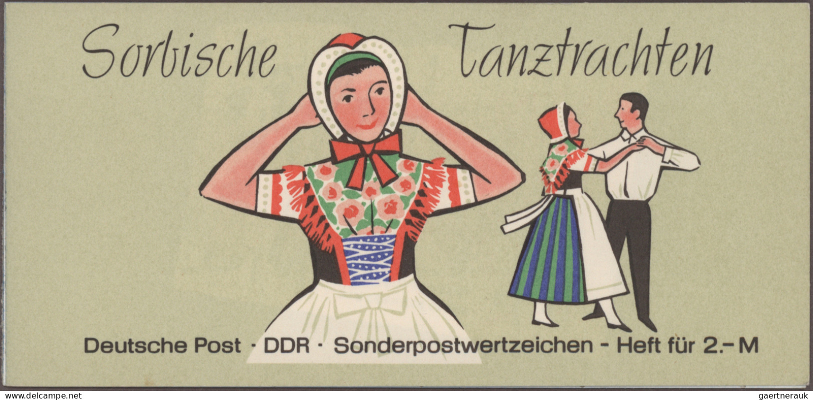 DDR - Markenheftchen: 1955/1990, Schöne Partie MH Und SMHD In Zwei Dicken Safe-O - Carnets