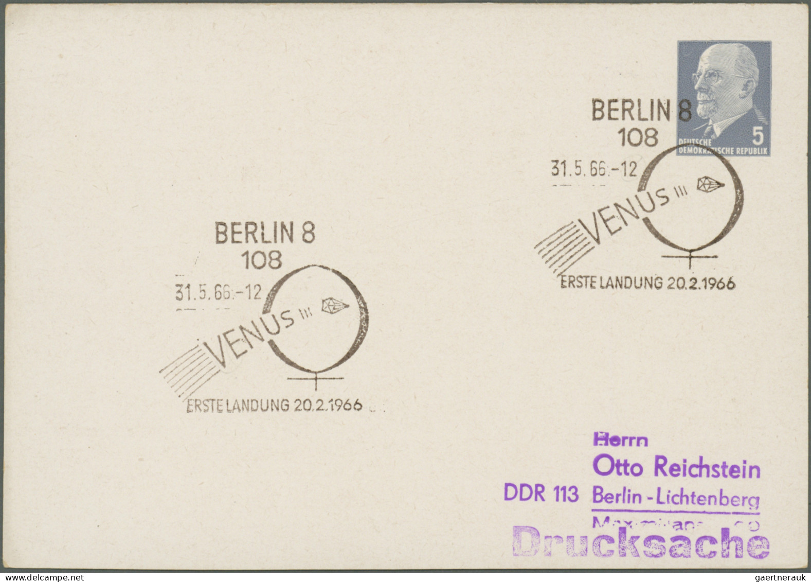 DDR - Ganzsachen: 1949/1991, vielseitiger Bestand von über 630 Ganzsachen mit Ka