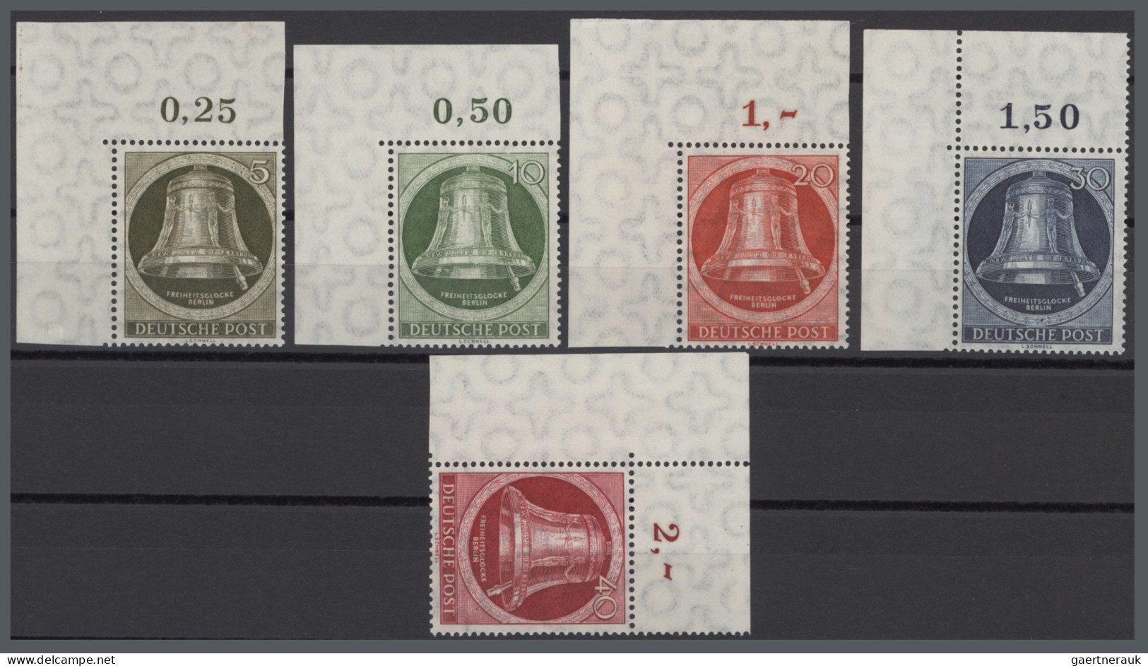 Berlin: 1948/1990, Umfangreicher Postfrischer/ungebrauchter Und Gestempelter Bes - Used Stamps