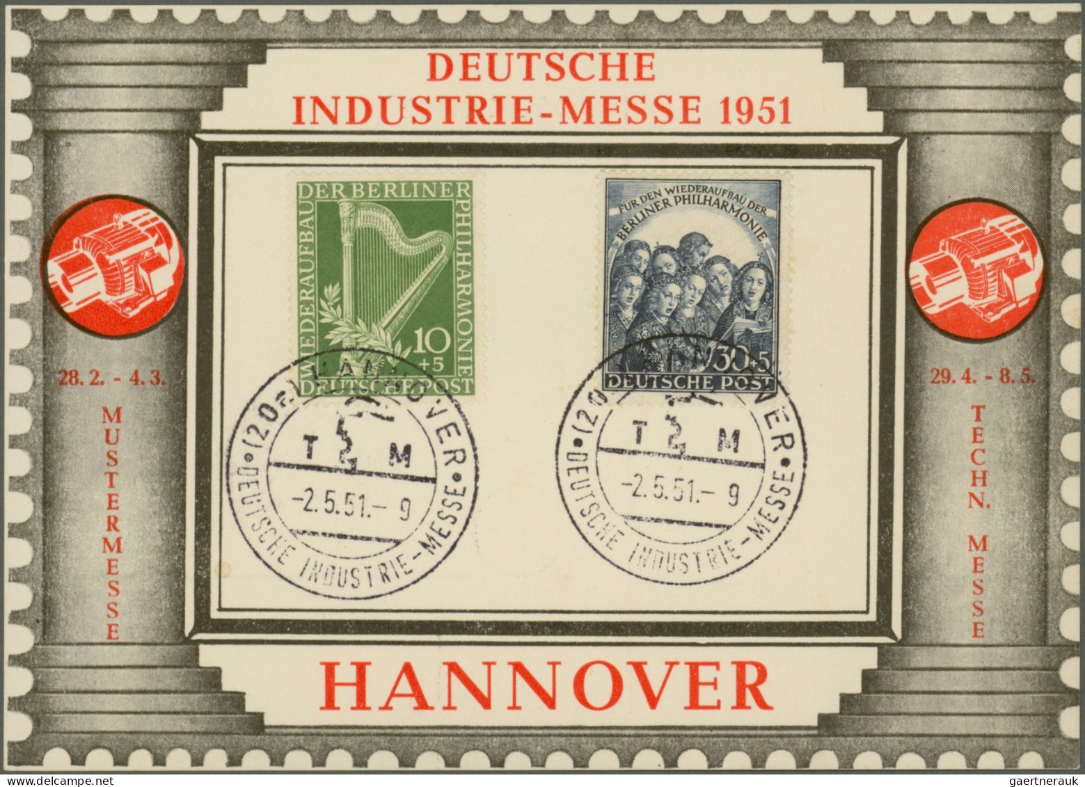 Berlin: 1949/1960, Saubere Und Vielseitige Partie Von Ca. 112 Philatelistischen - Covers & Documents
