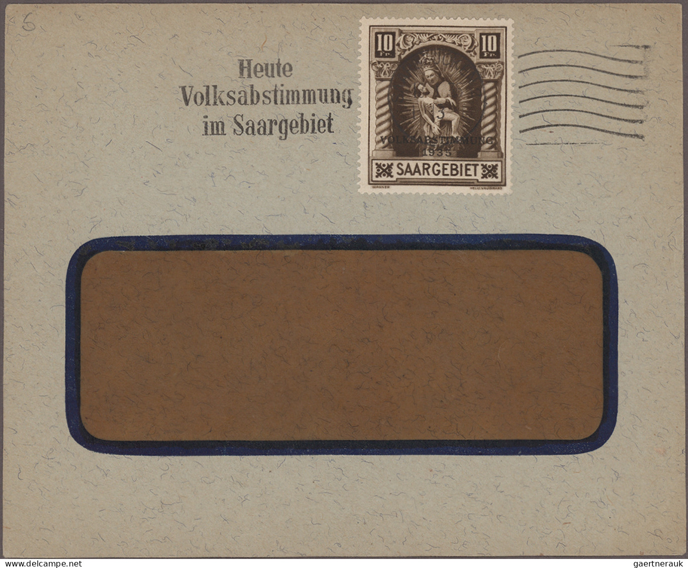 Saarland und OPD Saarbrücken: 1830er-1959: Mehr als 1000 Briefe, Postkarten, FDC