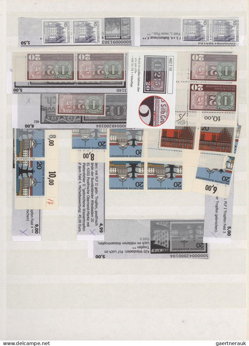 Bundesrepublik Deutschland: 1948/2002, Bizone/Bund, Umfangreicher Spezial-Sammlu - Sammlungen