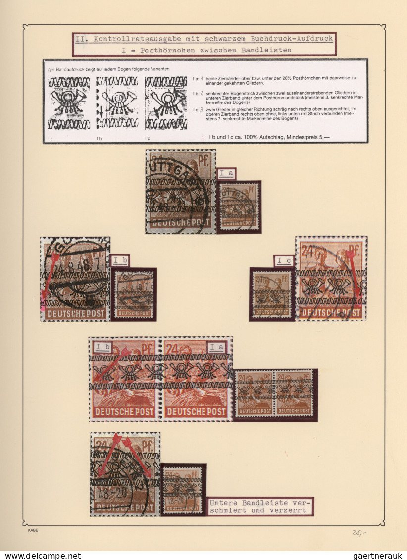 Bundesrepublik Deutschland: 1948/2002, Bizone/Bund, umfangreicher Spezial-Sammlu