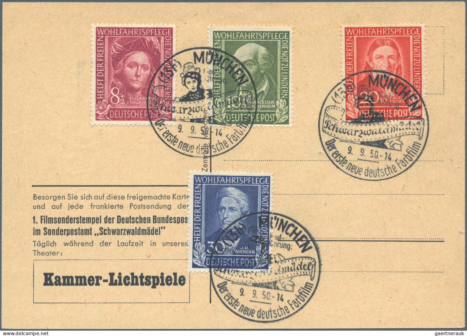 Bundesrepublik Deutschland: 1949/1964, saubere Sammlung von ca. 150 Briefen und