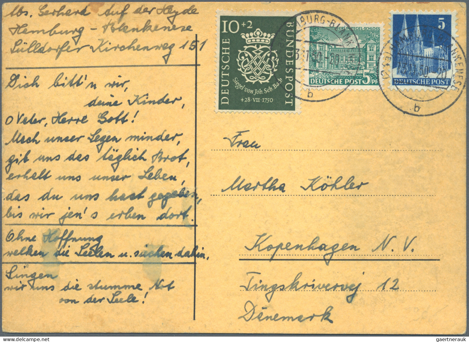 Bundesrepublik Deutschland: 1949/1964, saubere Sammlung von ca. 150 Briefen und