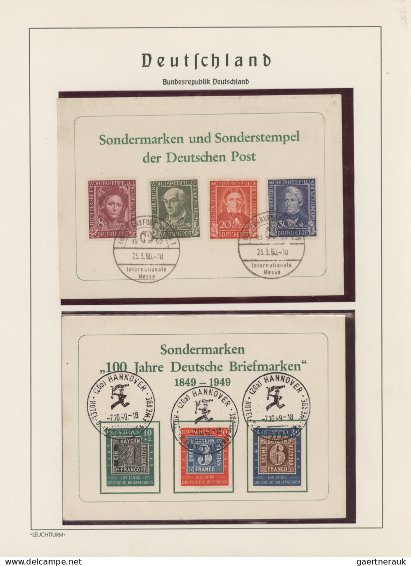 Bundesrepublik Deutschland: 1949/1979, In Den Hauptnummern Komplette, Meist Post - Collections