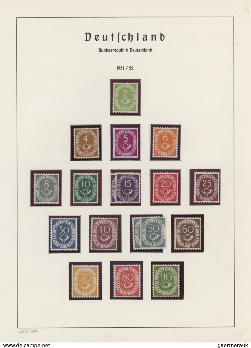 Bundesrepublik Deutschland: 1949/1979, In Den Hauptnummern Komplette, Meist Post - Collections