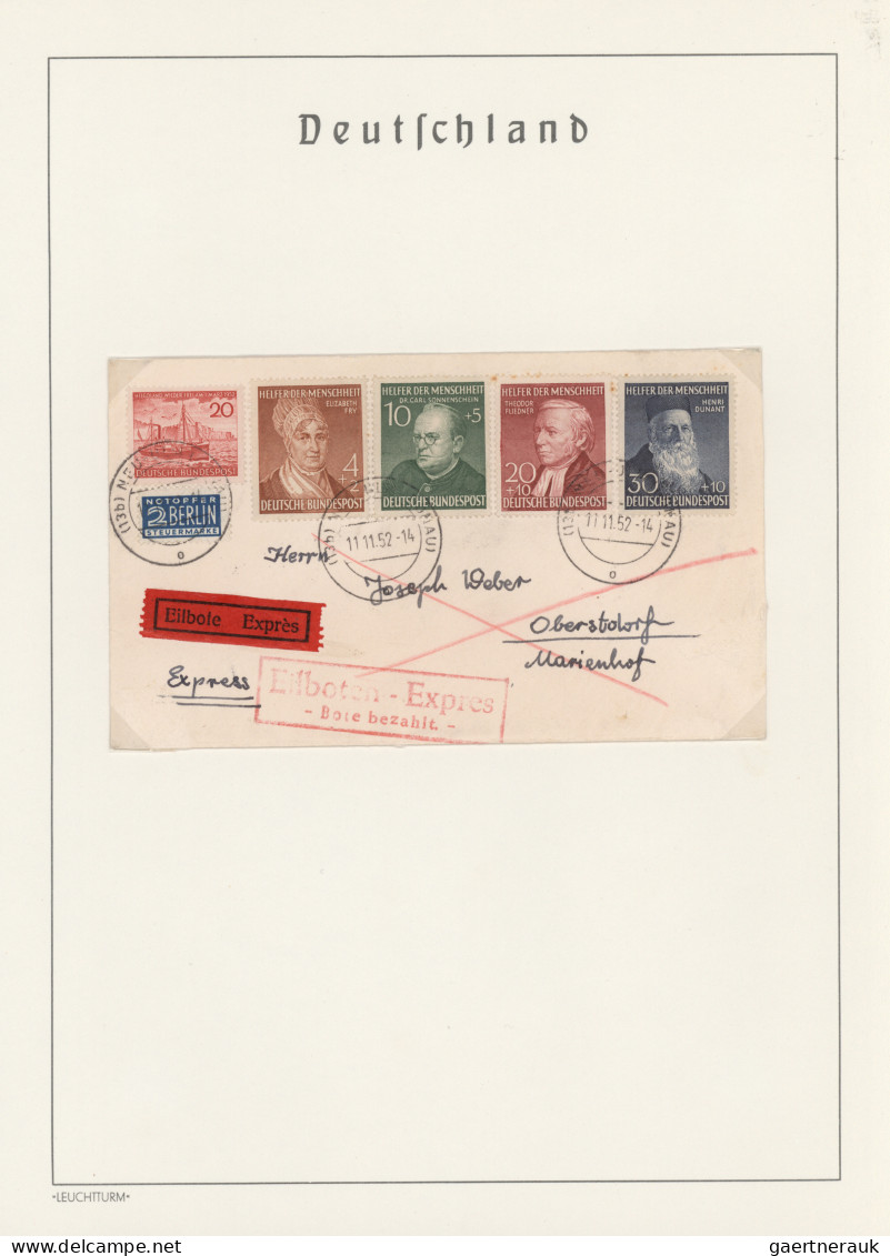 Bundesrepublik Deutschland: 1949/1979, In Den Hauptnummern Komplette, Meist Post - Sammlungen
