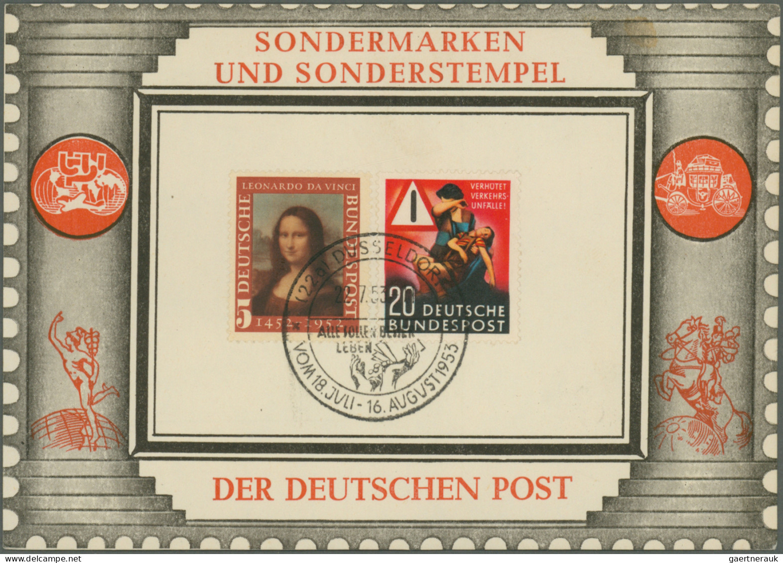 Bundesrepublik Deutschland: 1949/1980 (ca.), Partie Von Ca. 360 Sonderbelegen Un - Colecciones