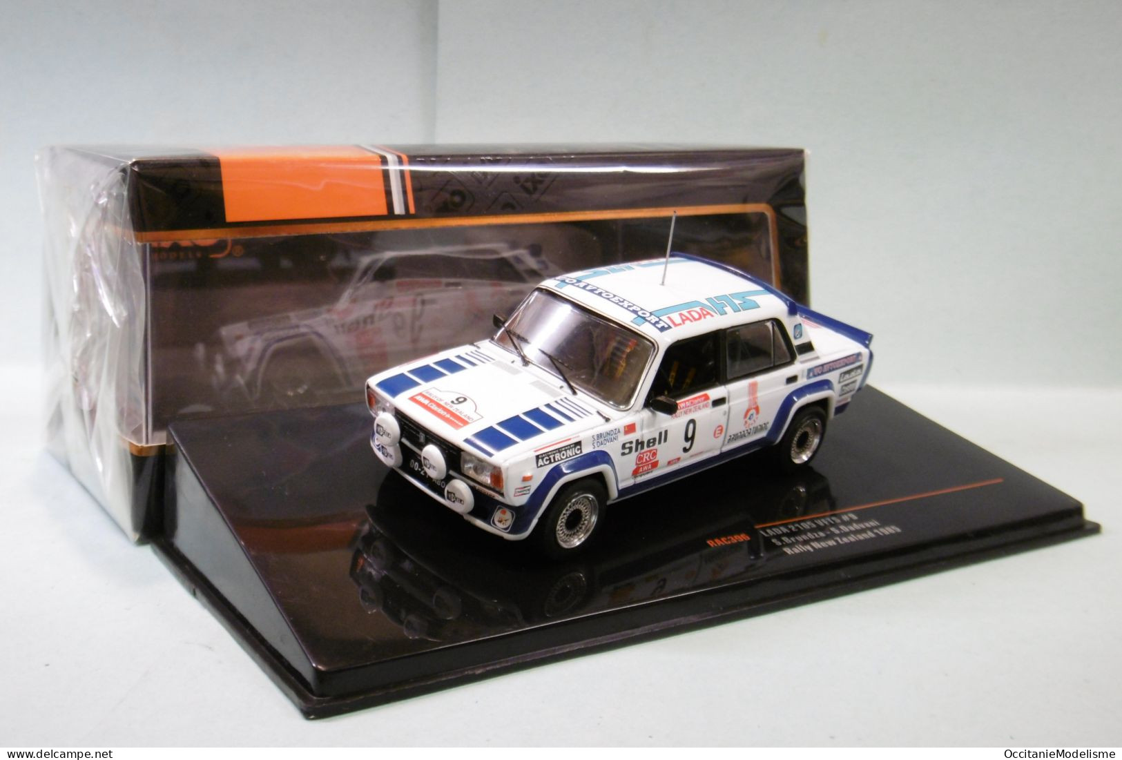 Ixo - LADA 2105 VFTS #9 Rally New Zealand 1985 Brundza - Dadvani Réf. RAC396 NBO Neuf 1/43 - Ixo