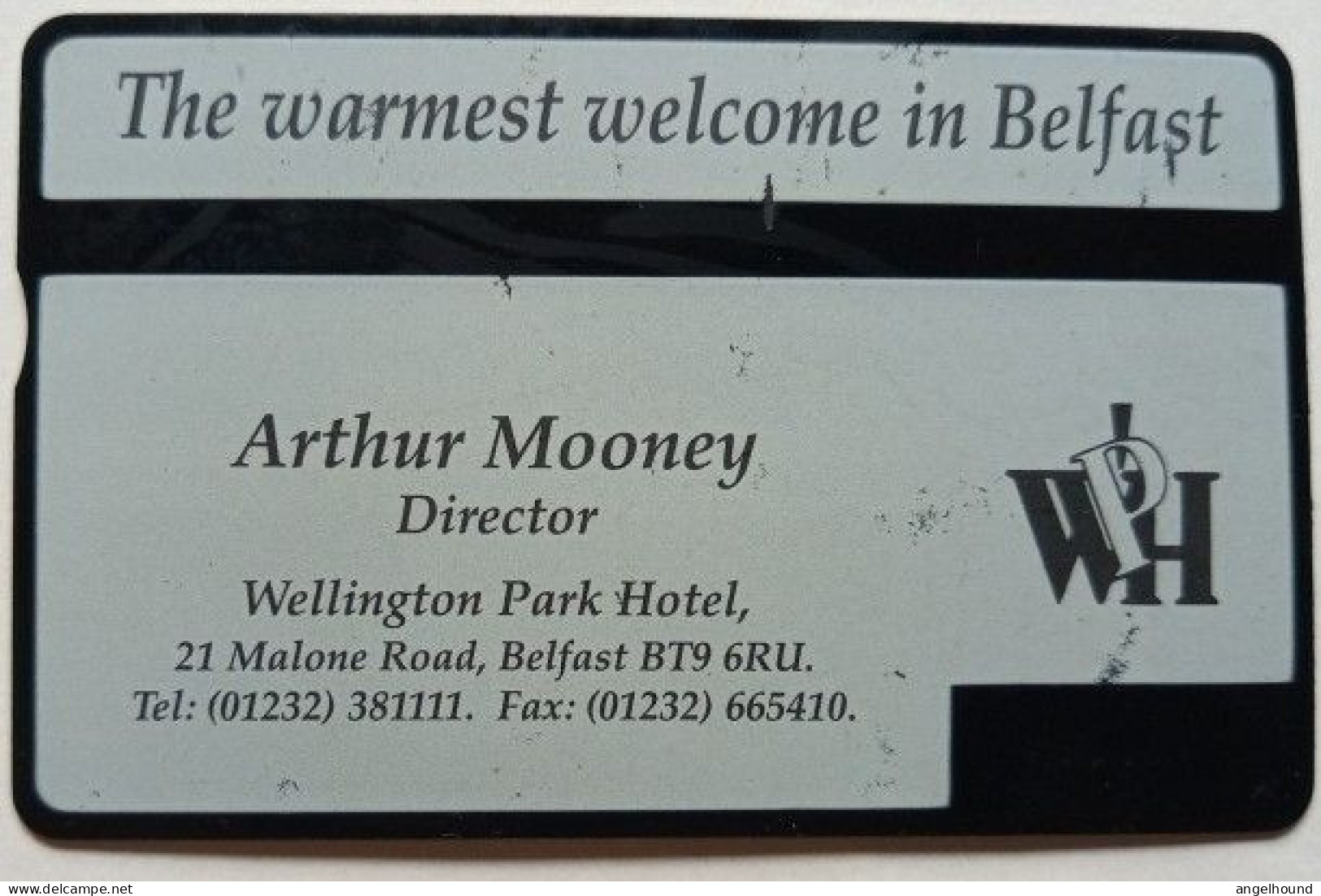 UK BT 10 Units Landis And Gyr  ( Only 500 Issued ) - Dunadry And Wellington Park Hotel ( Arthur Mooney Blackprint   ) - BT Advertising Issues