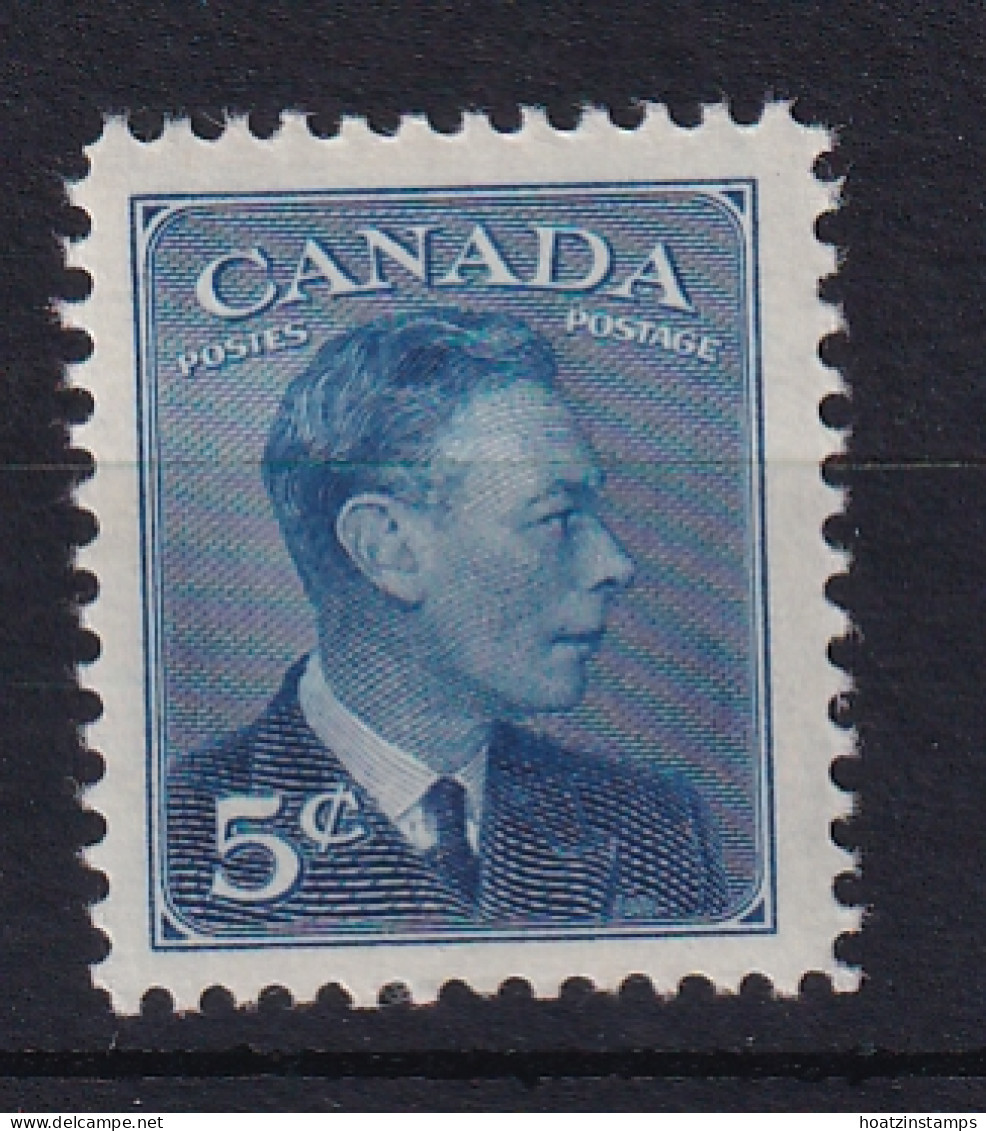 Canada: 1949/51   KGVI (inscr. 'Postes  Postage')    SG418     5c     MH - Ungebraucht
