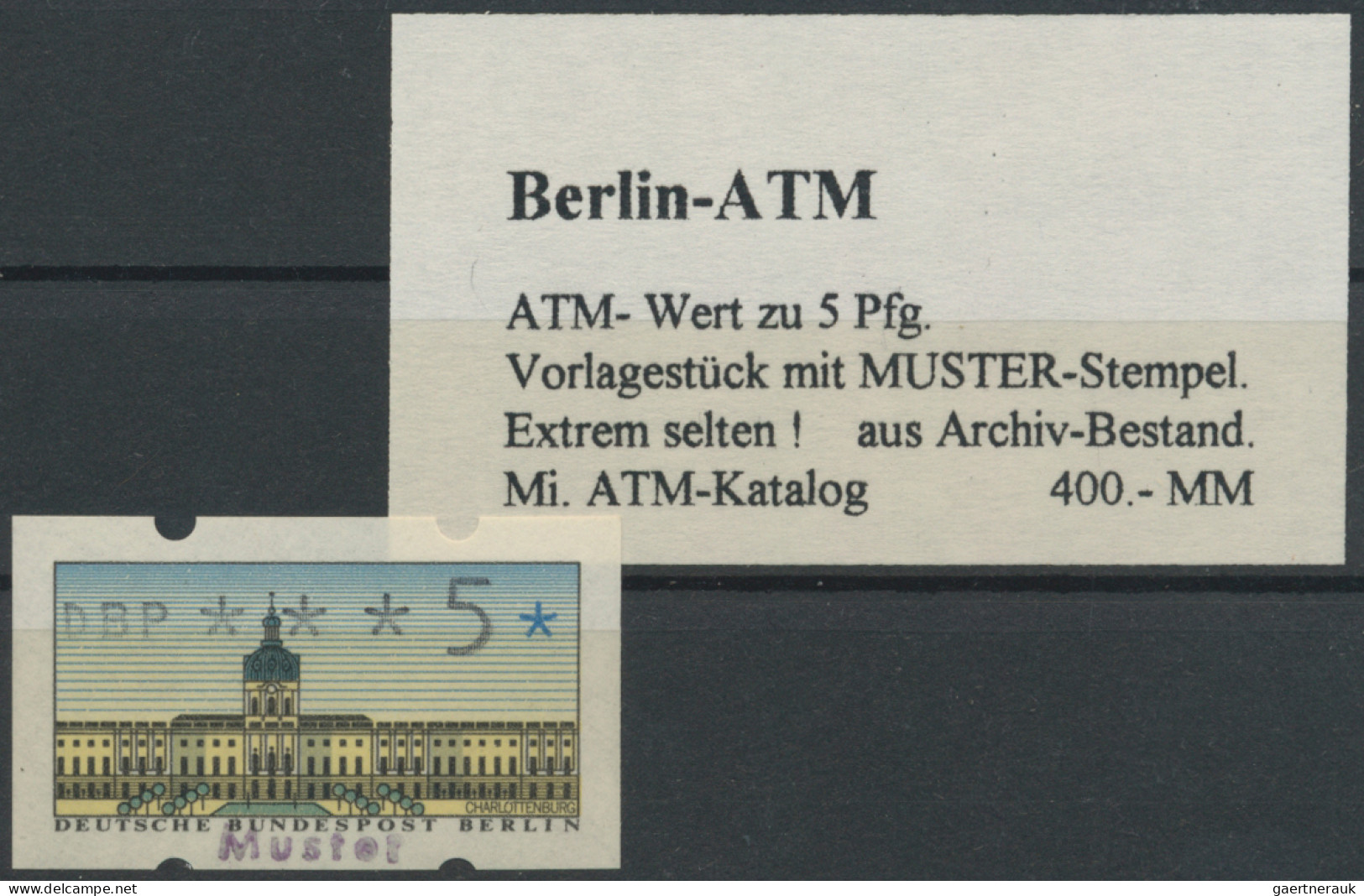 Bundesrepublik - Automatenmarken: 1981/2002, Interessanter Posten Für Den Automa - Timbres De Distributeurs [ATM]