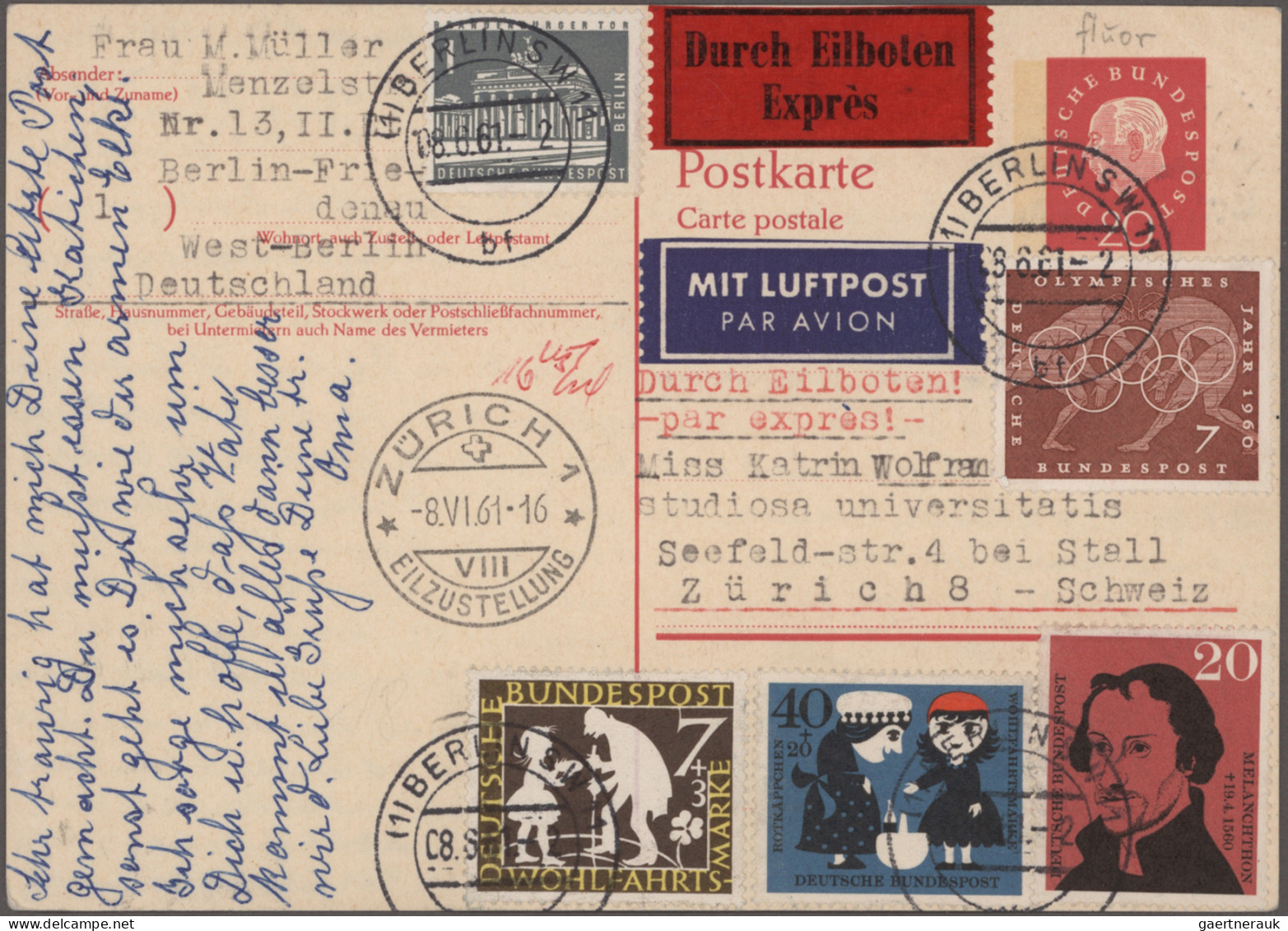 Bundesrepublik - Ganzsachen: 1949/2010 (ca.), umfangreiche Sammlung von einigen