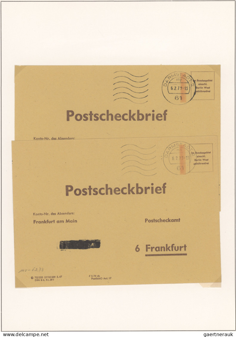 Bundesrepublik - Besonderheiten: 1961/1973, Sehr Interessante, Ausstellungsmäßig - Otros & Sin Clasificación
