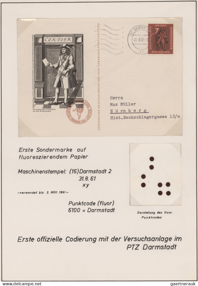 Bundesrepublik - Besonderheiten: 1961/1973, Sehr Interessante, Ausstellungsmäßig - Autres & Non Classés