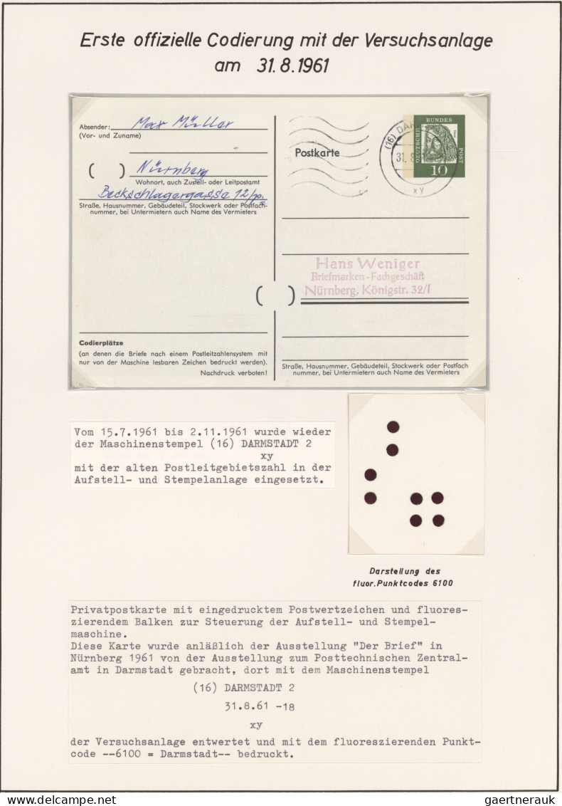 Bundesrepublik - Besonderheiten: 1961/1973, Sehr Interessante, Ausstellungsmäßig - Other & Unclassified