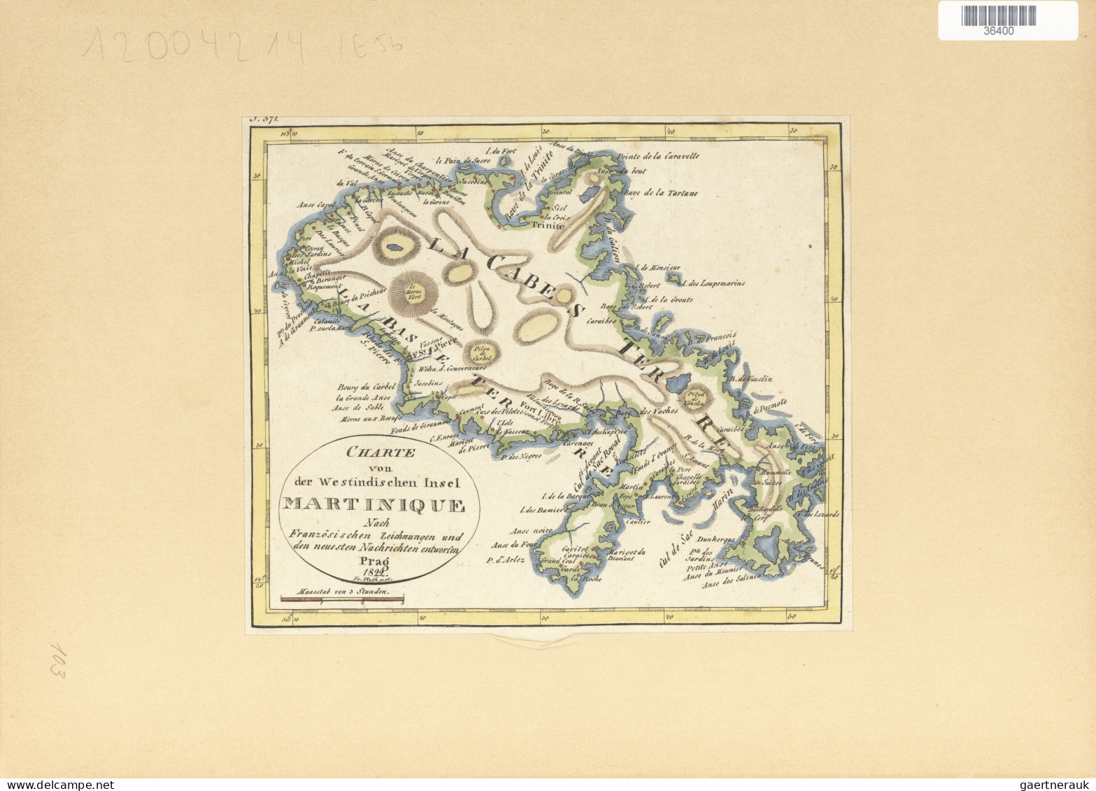 Landkarten und Stiche: 1580/1820 (ca). Bestand von über 130 alten Landkarten, me