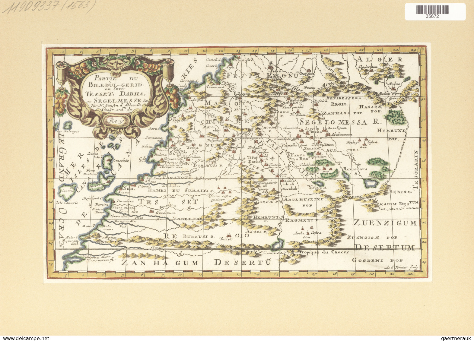 Landkarten und Stiche: 1580/1820 (ca). Bestand von über 130 alten Landkarten, me