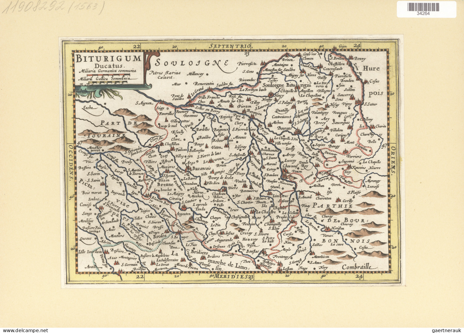 Landkarten und Stiche: 1580/1820 (ca). Bestand von über 130 alten Landkarten, me