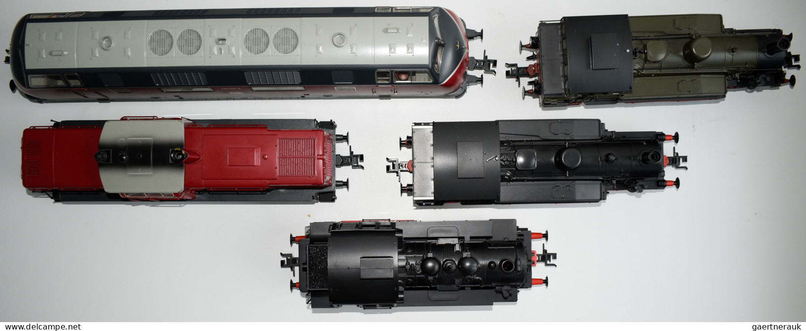 Varia (im Briefmarkenkatalog): Modelleisenbahnen: Märklin-1: 5 Lokomotiven - 3 D - Andere & Zonder Classificatie