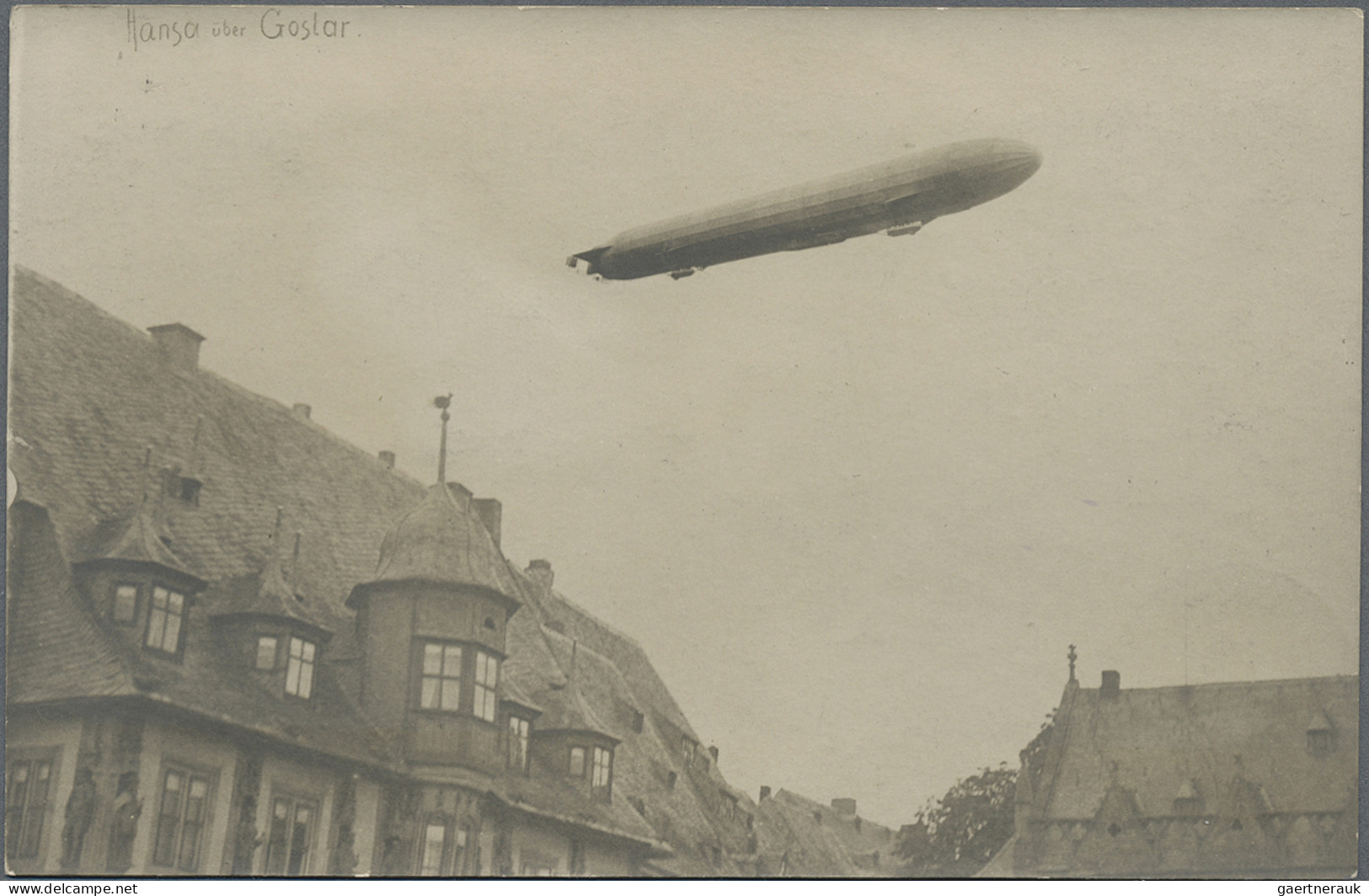 Ansichtskarten: Motive: ZEPPELIN: Amazing Group Of Ca. 177 Zeppelin Postcards Mo - Autres & Non Classés