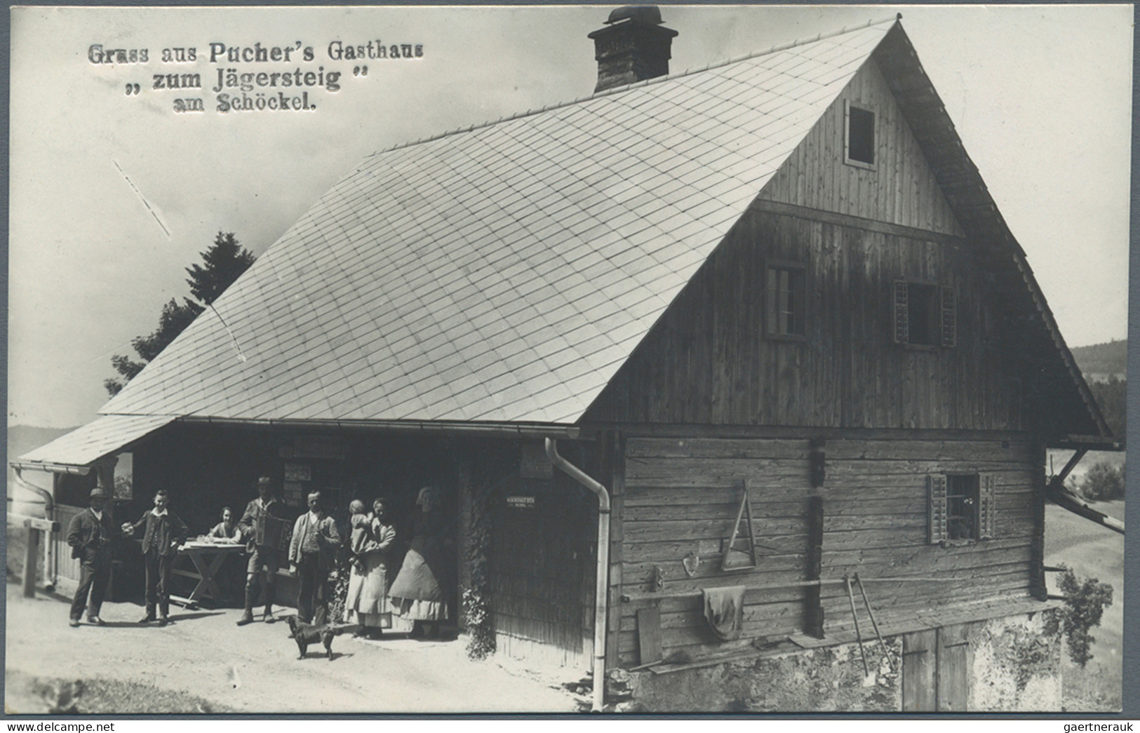 Ansichtskarten: Österreich: 1910/1990 (ca.), SCHÖCKL (Grazer Bergland), Sammlung - Sonstige & Ohne Zuordnung