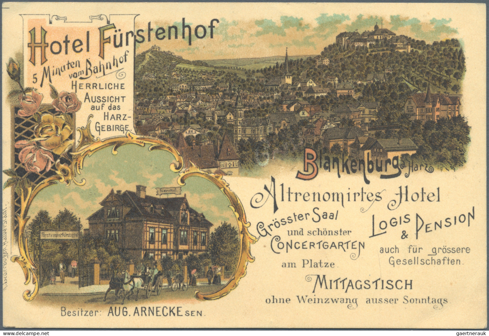 Ansichtskarten: Deutschland: 1897-1920 Ca.: 138 Ansichtskarten Aus Verschiedenen - Autres & Non Classés