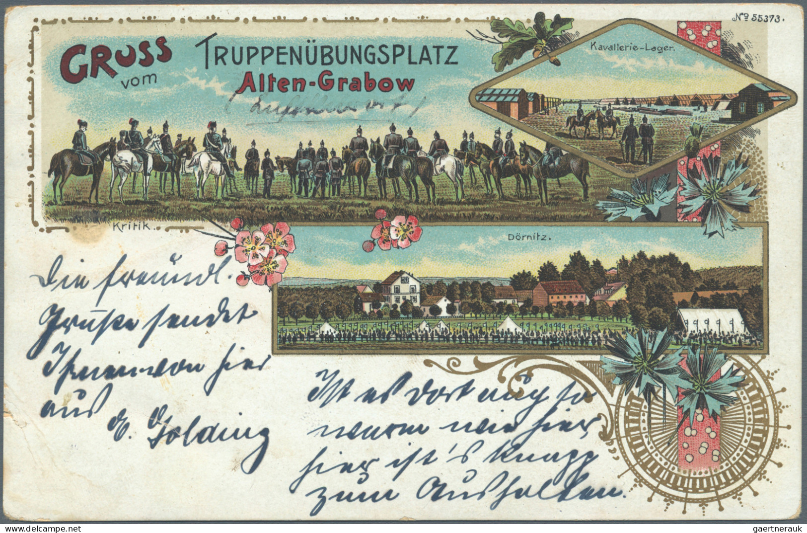 Ansichtskarten: Deutschland: 1897-1920 Ca.: 138 Ansichtskarten Aus Verschiedenen - Autres & Non Classés