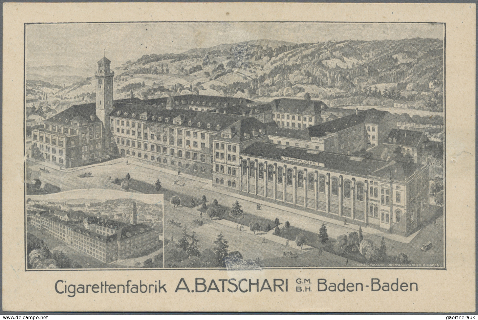 Ansichtskarten: Baden-Württemberg: 1895/1940 (ca.), BADEN-BADEN, Partie Von Ca. - Autres & Non Classés