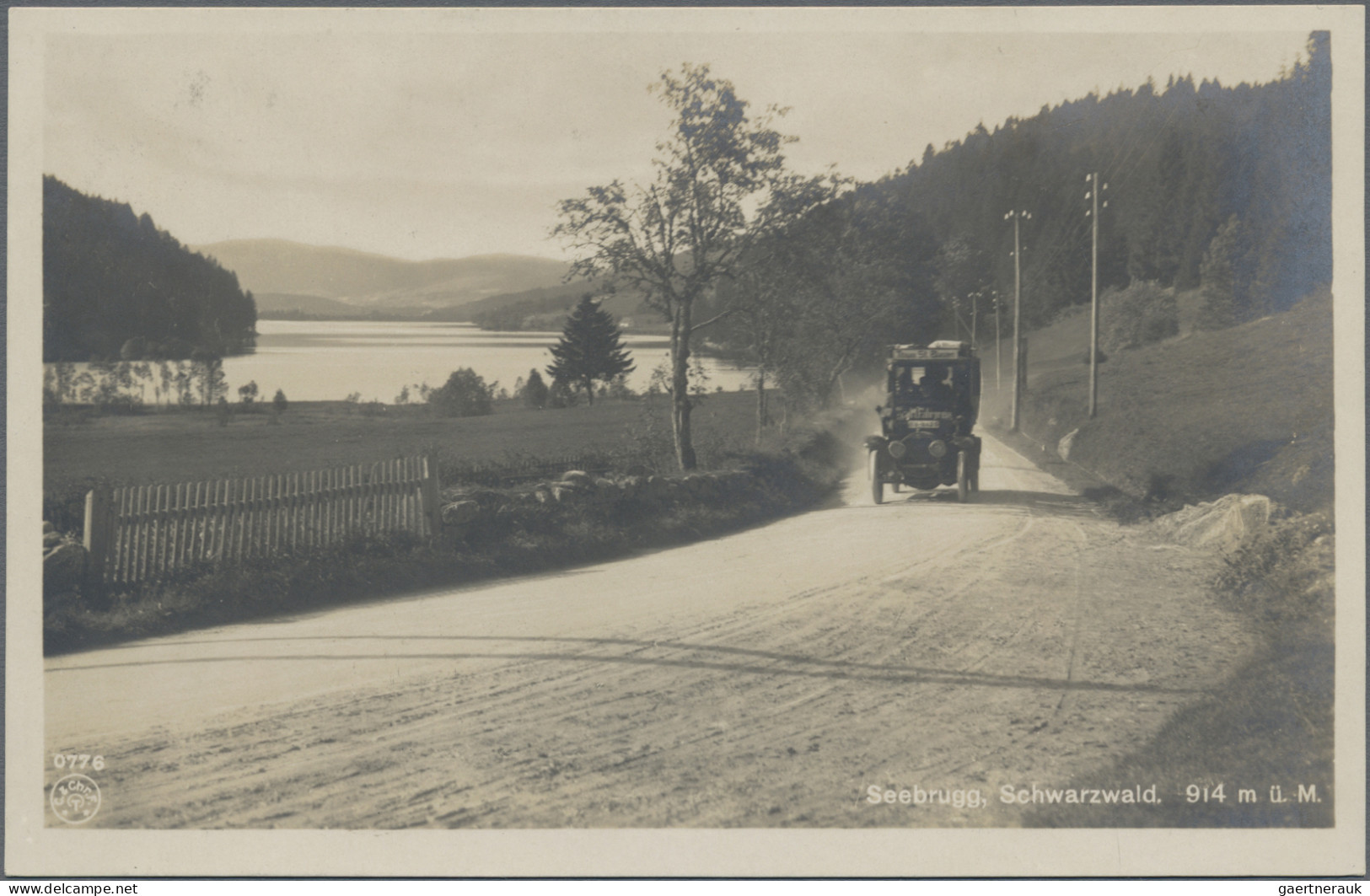 Ansichtskarten: Baden-Württemberg: BADEN-WÜRTTEMBERG, Posten von ca. 430 alten A