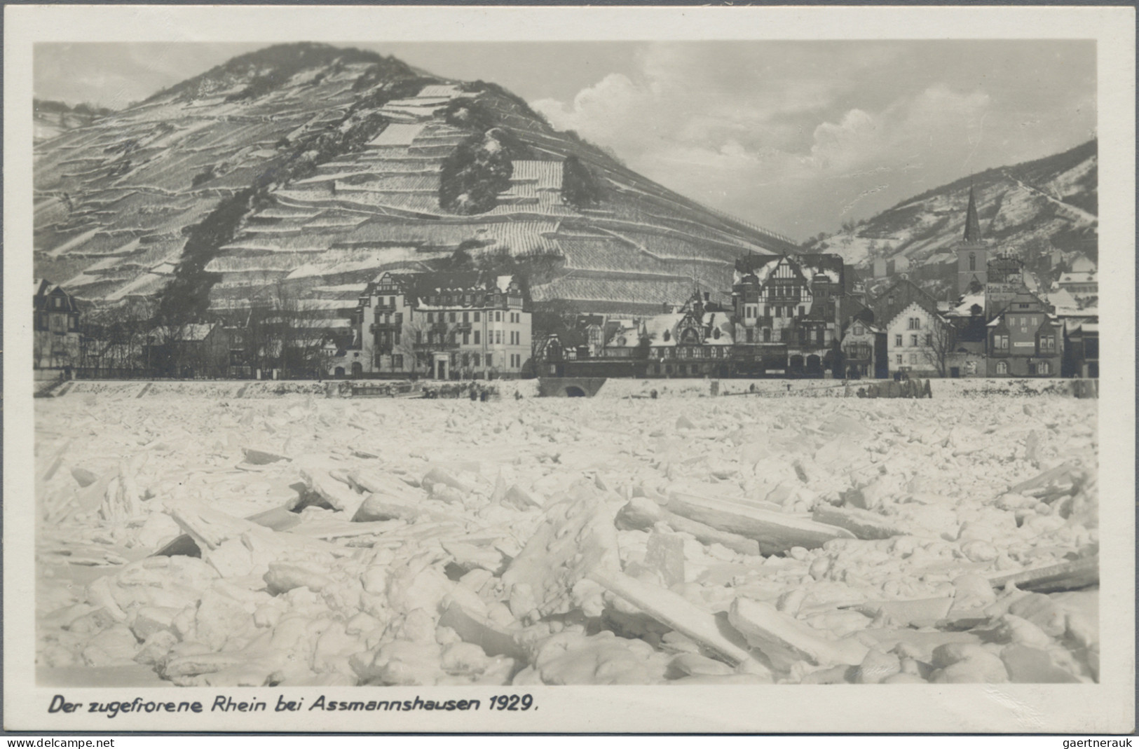 Ansichtskarten: Hessen: 1895/1940 (ca.), meist um 1900, RHEINGAU, Partie von ca.