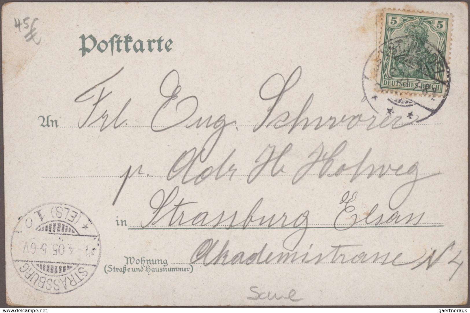 Ansichtskarten: Saarland: 1900-1950er (ca.): Etwa 90 Ansichtskarten, Meist Vor 1 - Autres & Non Classés