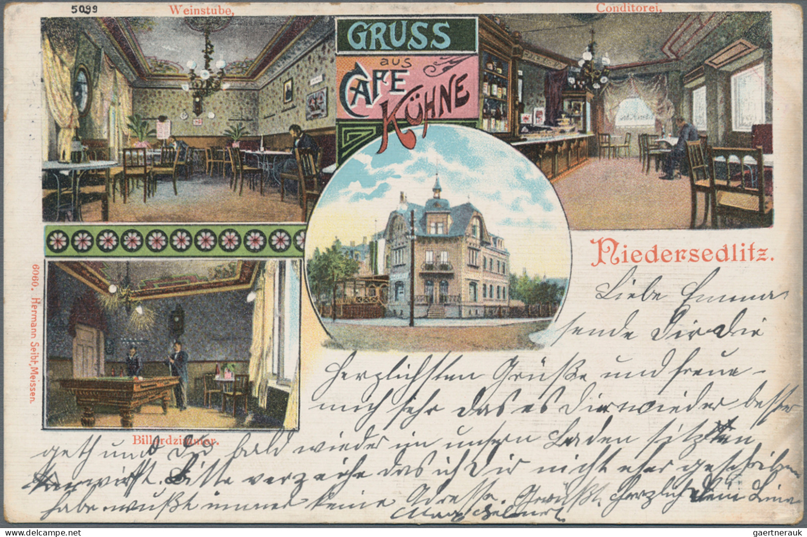 Ansichtskarten: Sachsen: DRESDEN 1895-1900 Ca.: 43 Ansichtskarten Von Dresden, G - Sonstige & Ohne Zuordnung