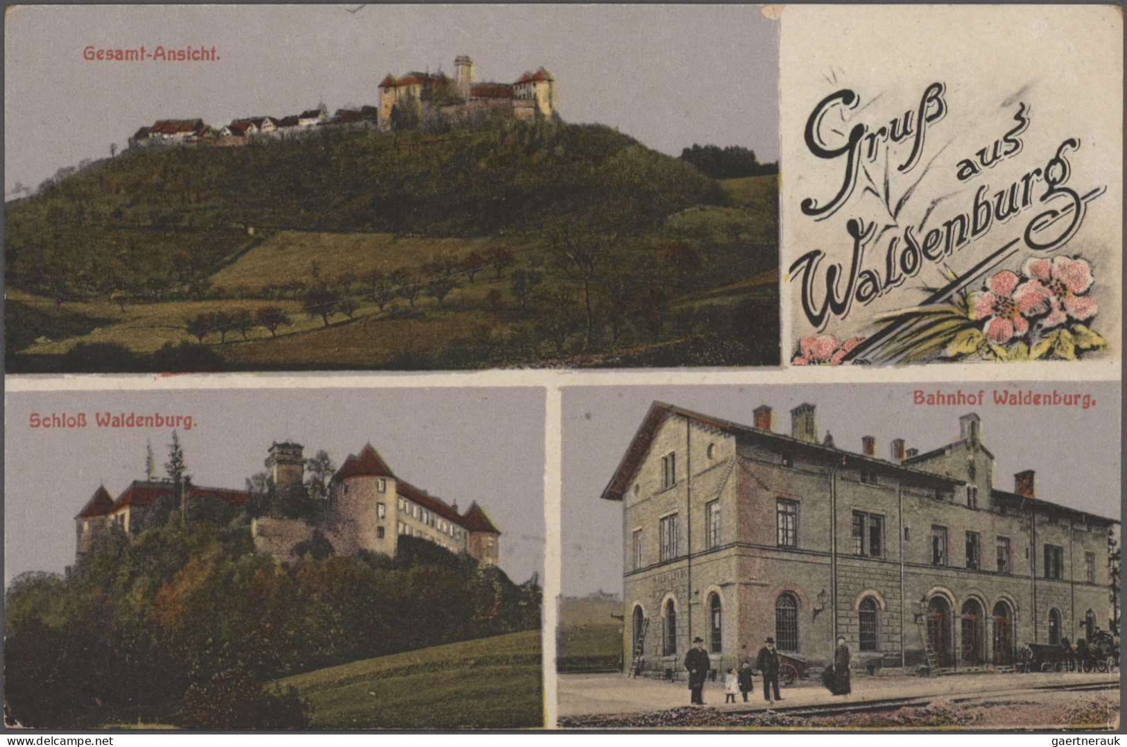 Ansichtskarten: 1900/1960 Ca., Ansichtskartenposten Alte Und Neuere Mit Viel Sch - 500 Postales Min.