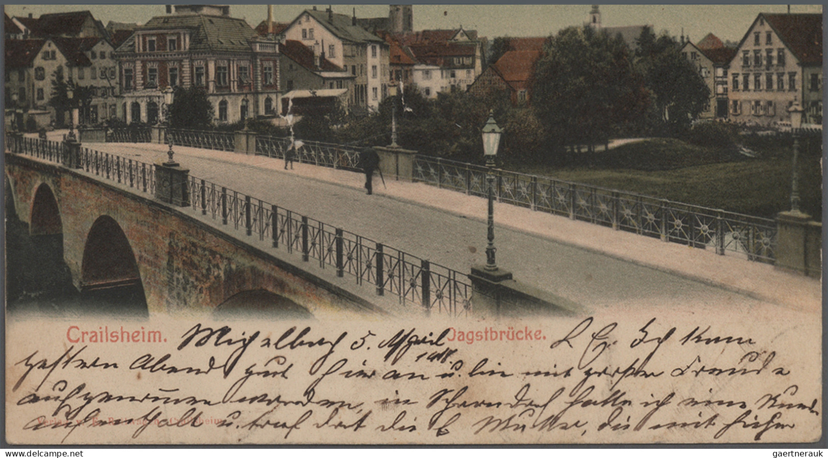 Ansichtskarten: 1900/1960 Ca., Ansichtskartenposten Alte Und Neuere Mit Viel Sch - 500 Postales Min.