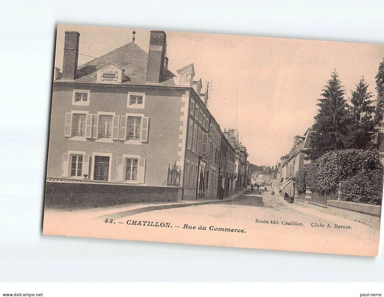 CHATILLON : Rue Du Commerce - Très Bon état - Chatillon En Bazois