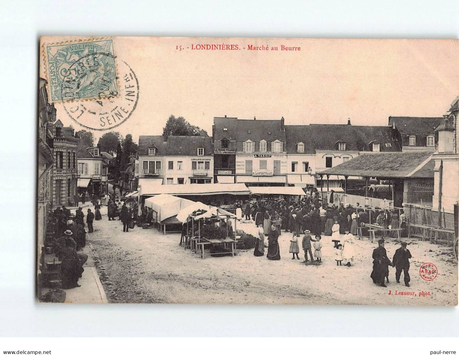 LONDINIERES : Marché Au Beurre - Très Bon état - Londinières