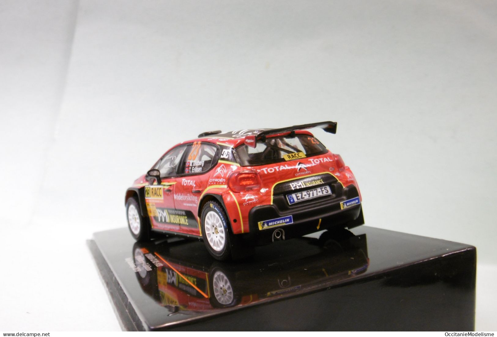 Ixo - CITROEN C3 R5 #23 Rally Catalunya 2019 Ostberg - Eriksen Réf. RAM738 NBO Neuf 1/43 - Ixo