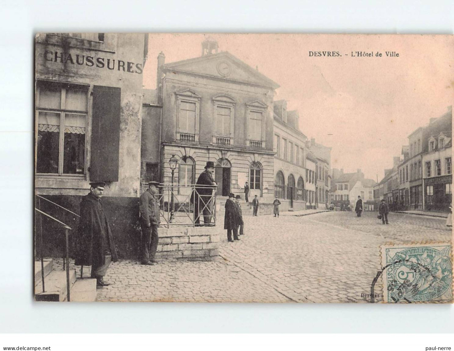 DESVRES : L'Hôtel De Ville - Très Bon état - Desvres