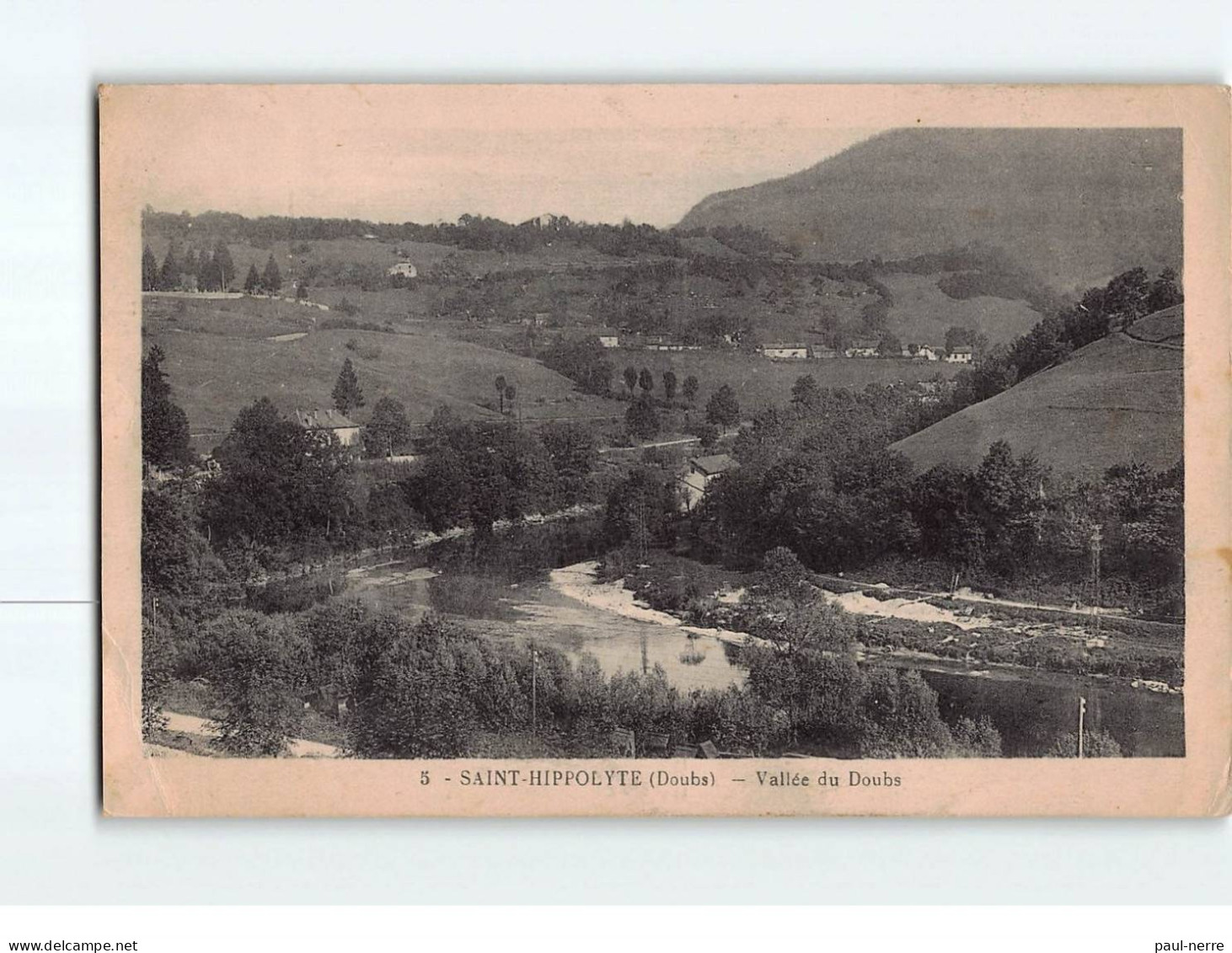 ST HIPPOLYTE : Vallée Du Doubs - état - Saint Hippolyte