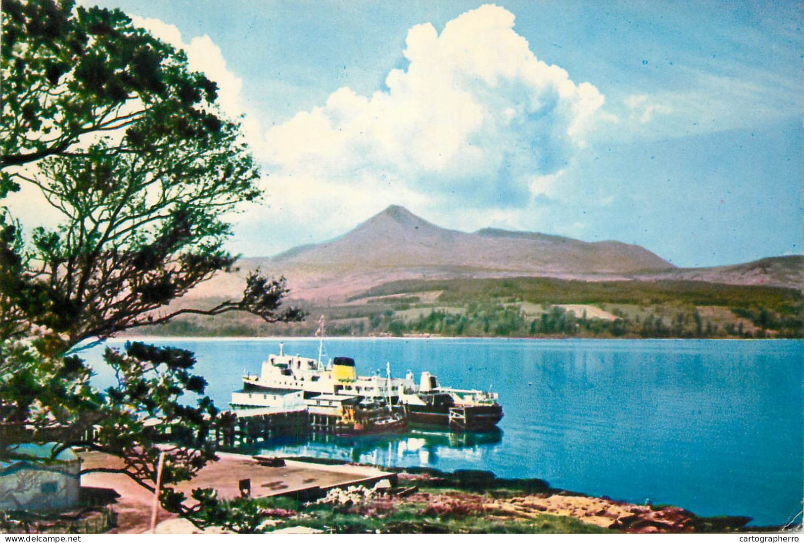 United Kingdom Scotland Ayrshire Isle Of Arran Brodick Pier - Ayrshire