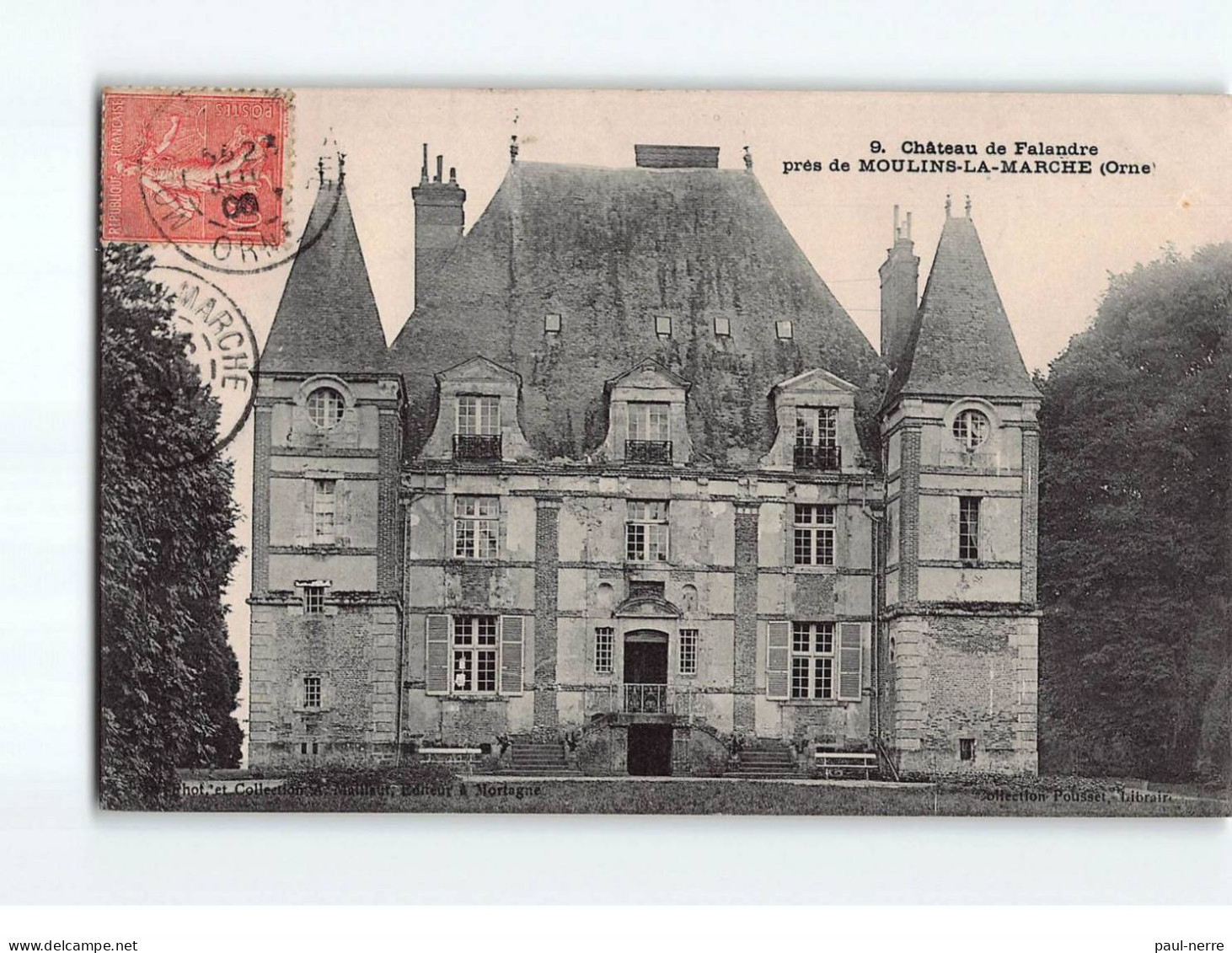 Château De Falandre, Près MOULINS LA MARCHE - Très Bon état - Moulins La Marche