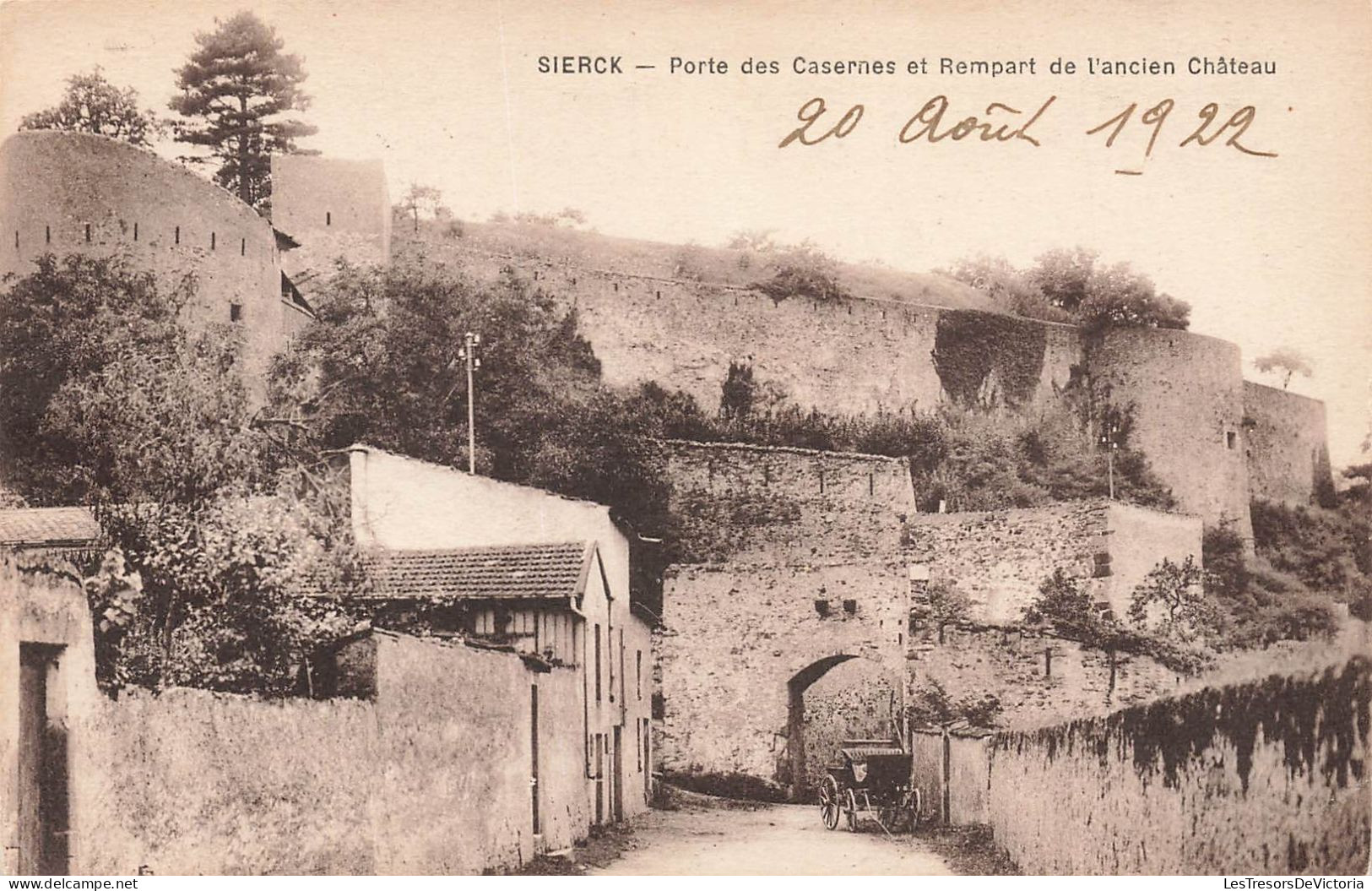 FRANCE - Sierck - Porte Des Casernes Et Rempart De L'ancien Château - Carte Postale Ancienne - Sonstige & Ohne Zuordnung