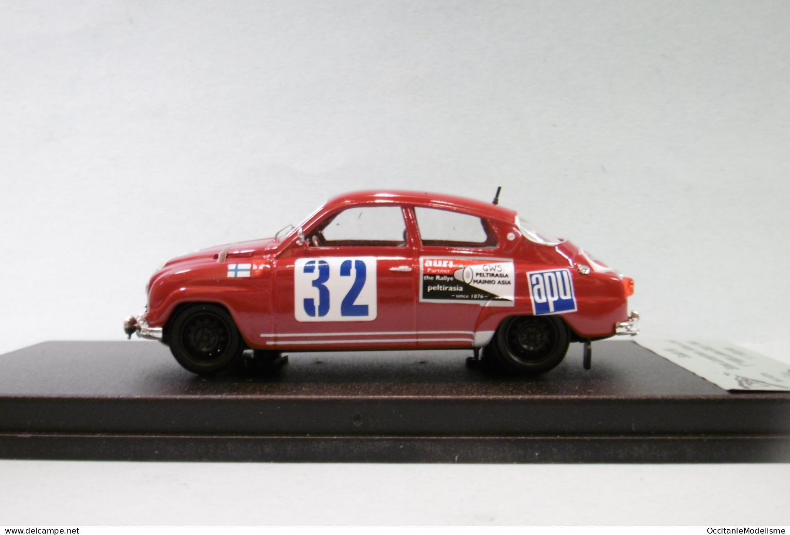 Troféu - SAAB 96 #32 1ère Rallye 1000 Lakes 1963 Simo Lampinen - Ahava Jyrk Réf. RR.fi 02 NBO Neuf 1/43 - Trofeu